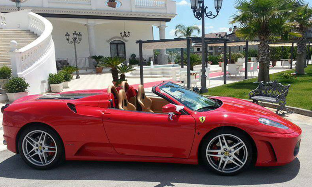 auto-sposi-Napoli_Ferrari-f430_noleggio-eventi