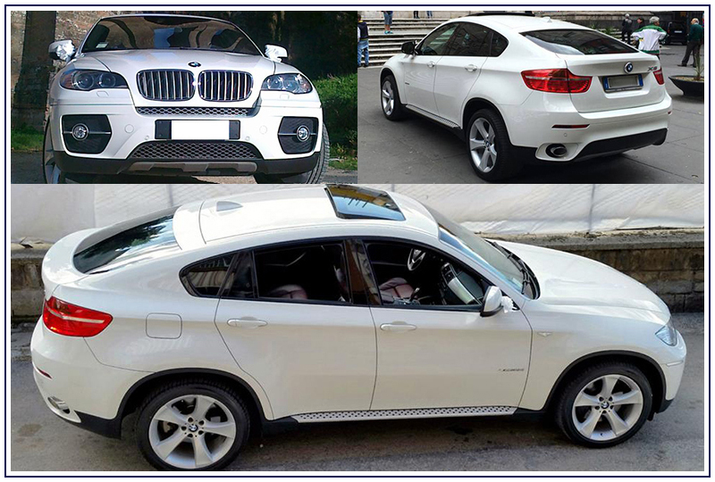 Auto Sposi Napoli - noleggio auto per cerimonie | BMW X6, SUV elegante per matrimoni