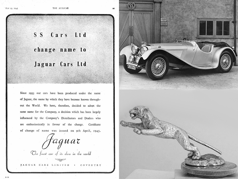 Auto sposi Napoli | L'atto di nascita ufficiale del casato Jaguar